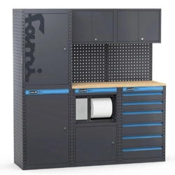 vendita online Arredo per officina e garage da 1824x495x1900 mm. Banchi da lavoro e armadi Fami